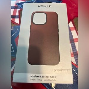 Nomad leather IPhone 13 Pro case